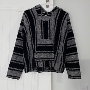 Black and White Hoodie